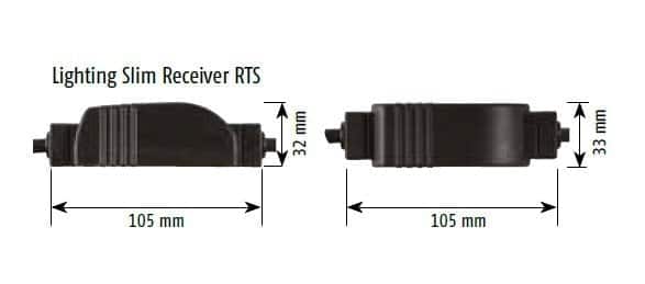 Somfy Lighting Slim Receiver RTS