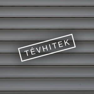redőny tévhitek