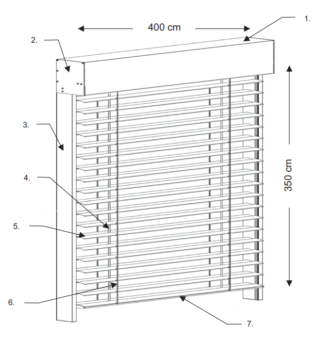 zsaluzia z lamellaval