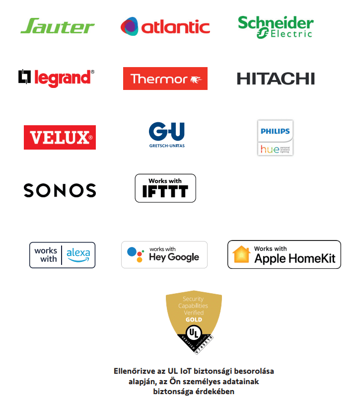 Somfy Tahoma Switch márkák