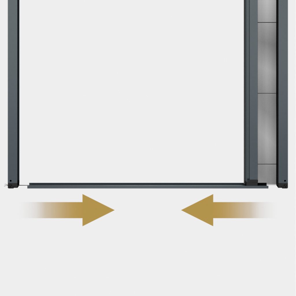 pliszé szúnyogháló ajtó felszerelése