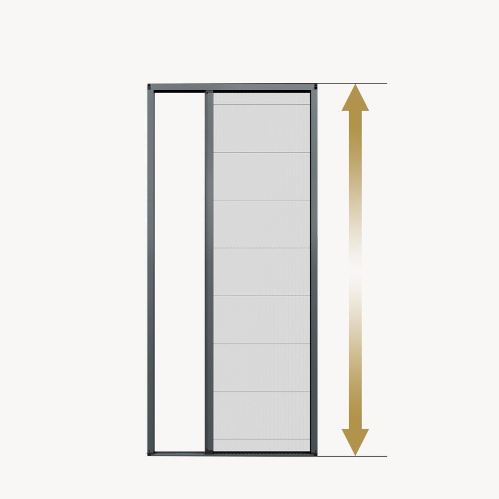 pliszé szúnyogháló ajtóra felmérése magasság