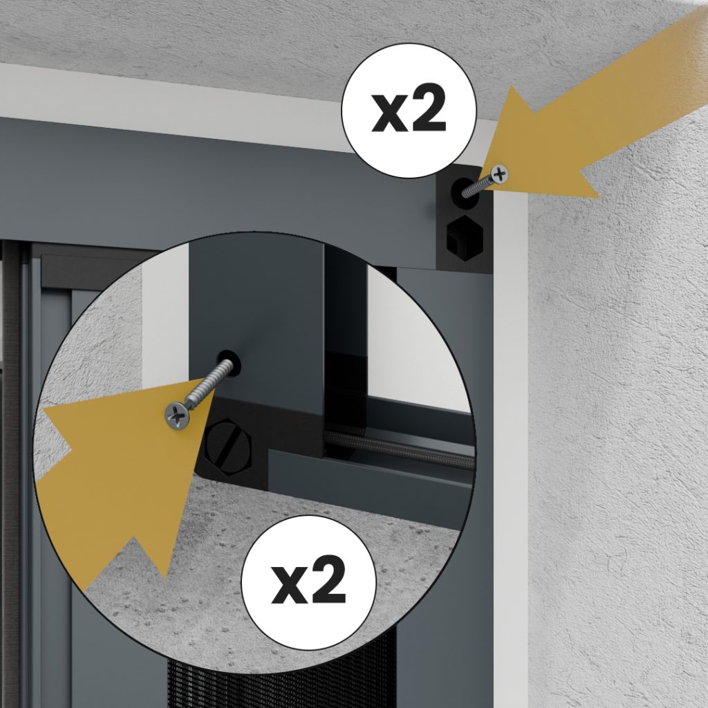 pliszé szúnyogháló felszerelése