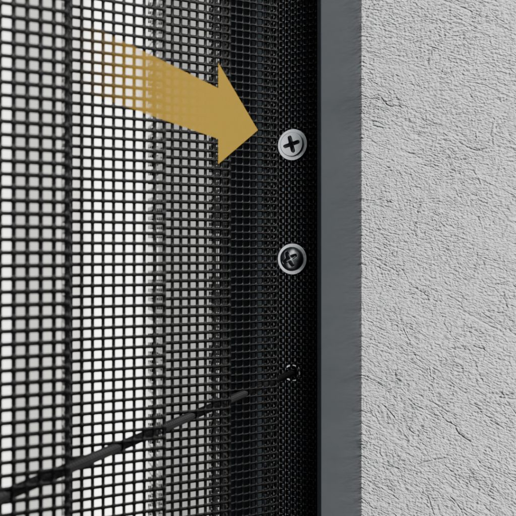 pliszé szúnyogháló felszerelése